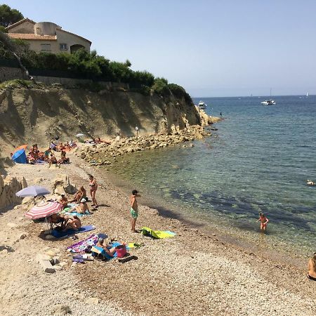 T2 Rez De Jardin 300M Plage De Beaucours Sanary Sur Mer Екстериор снимка